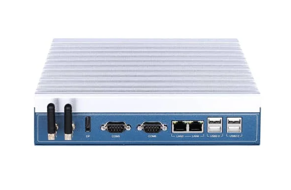 Компактный мини компьютер Mini Industrial Box PC | X86 IPC | 4-сетевая коммуникация