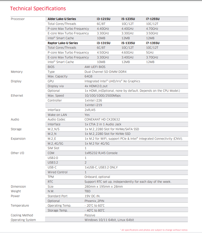 Техническое описание