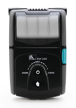 Мобильный Bluetooth Чековый принтер Zebra EM220 с картридером