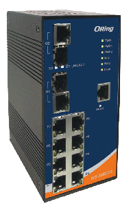 Oring промышленный Fast Ethernet управляемый коммутатор IES-3082GC 