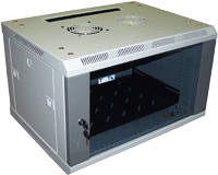 Телекоммуникационный шкаф TWT настенный серии 'PRO' TWT-CBW2-4U-6x4
