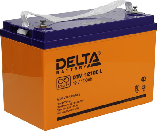 Свинцово-кислотные аккумуляторные батареи Delta серии HRL