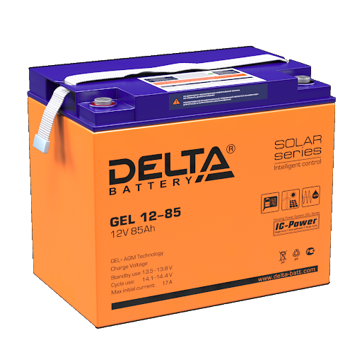 Герметизированные свинцово-кислотные аккумуляторы DELTA серии GEL